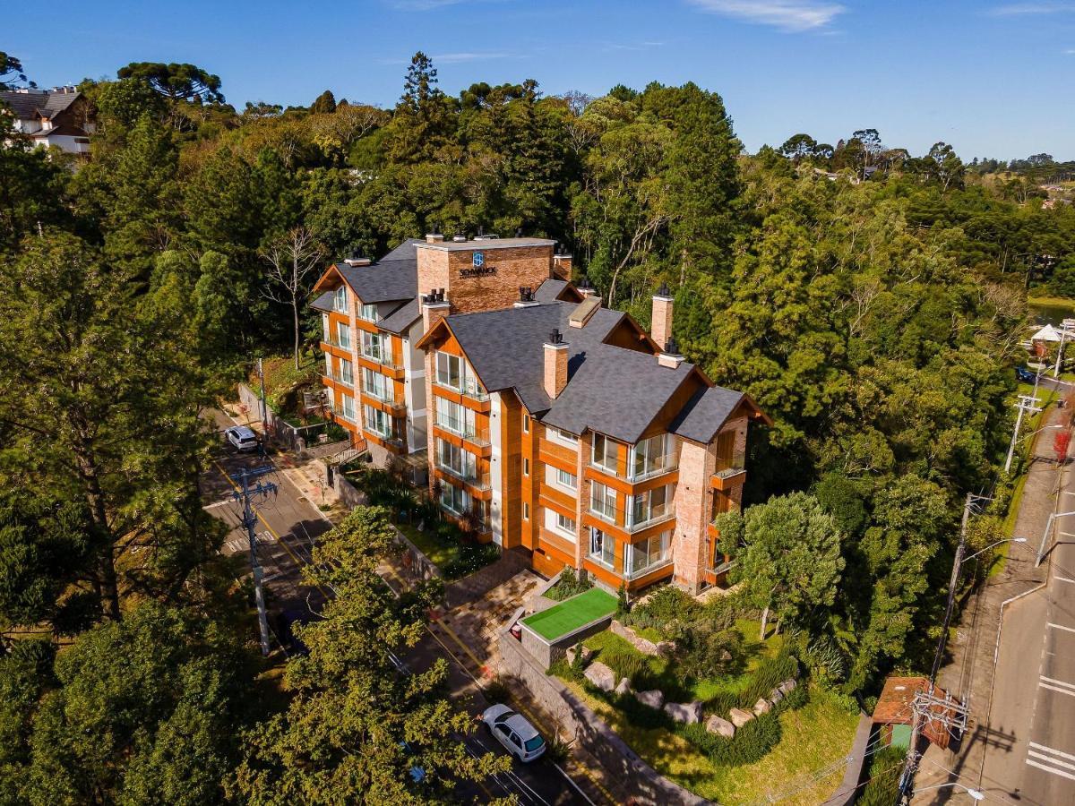 Alpes Da Montanha 203 - Ap Novo Junto Ao Centro De Gramado + Garagem Apartment Exterior foto